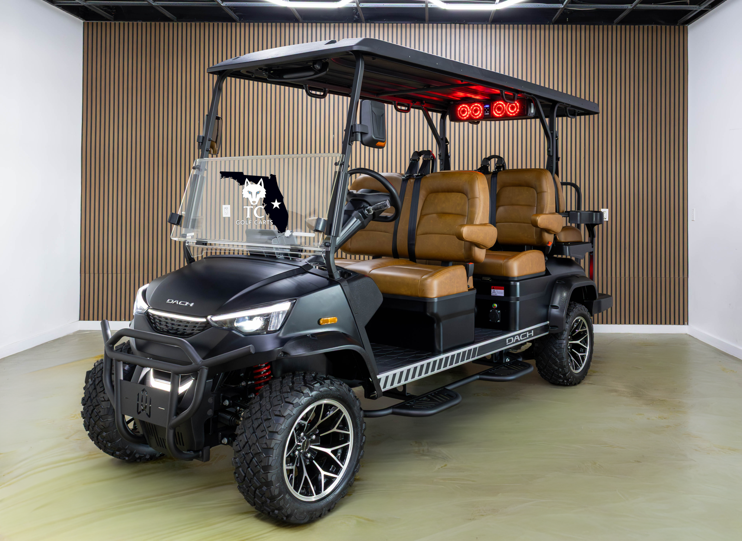 Dach Apollo 4+2 golf cart 6 passenger electric Florida